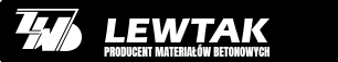 Logo Lewtak - zakład wyrobów betonowych
